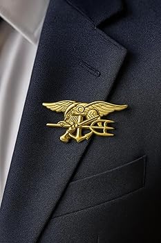 Amazon.co.jp: Don Flyee レプリカ Navy SEALs ピンバッジ